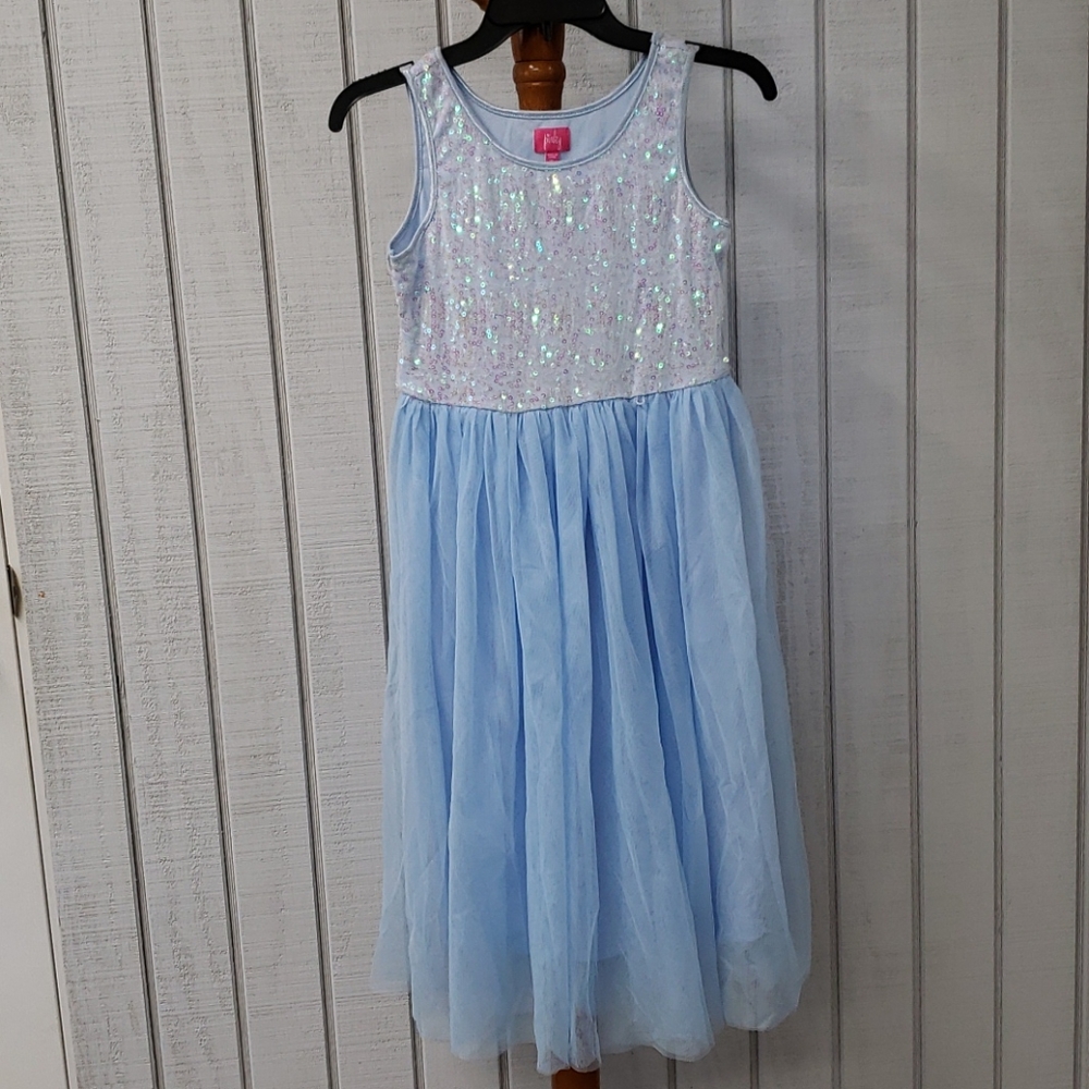Pinky girls dress.